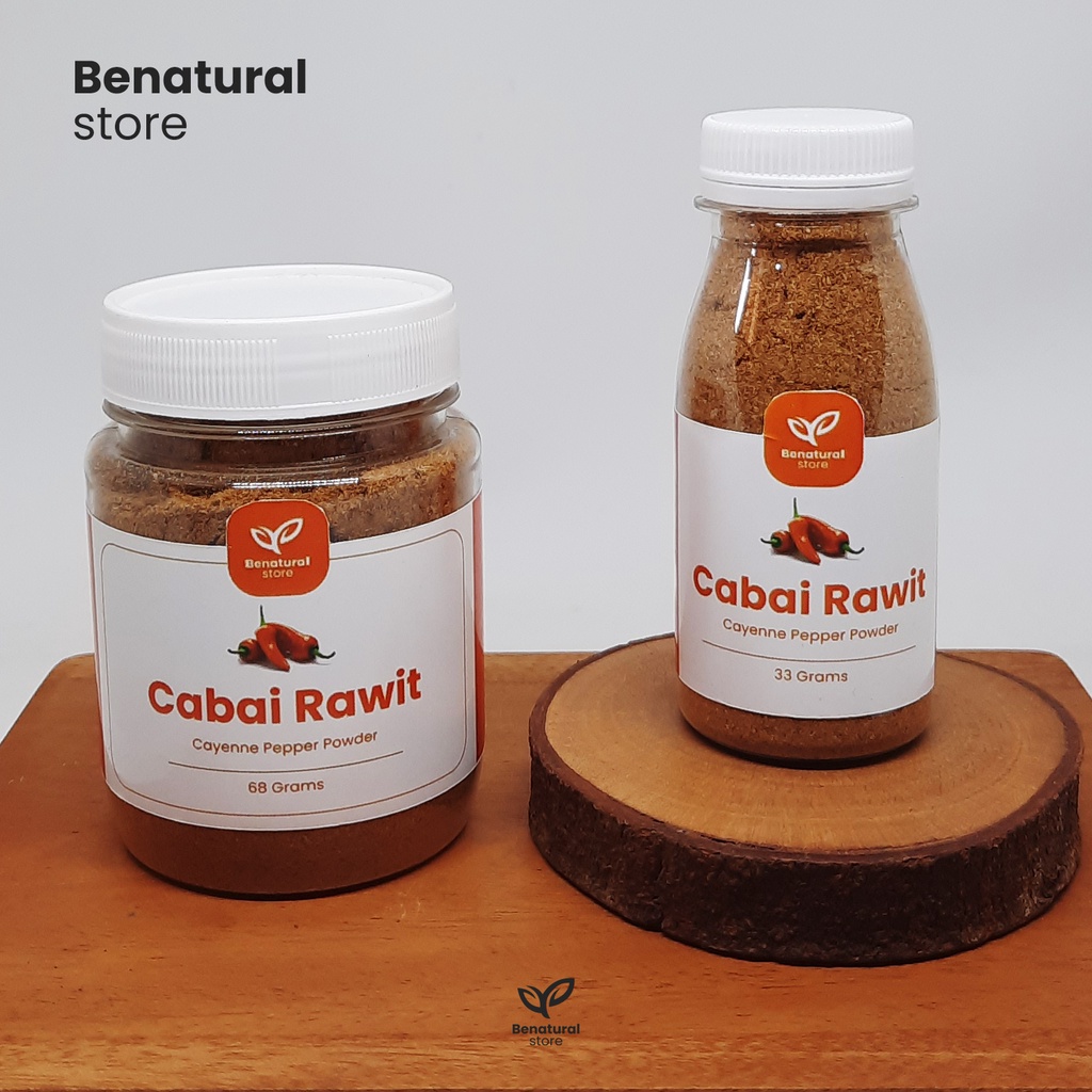 

Benatural Cayenne Pepper / Cabai Rawit Bubuk