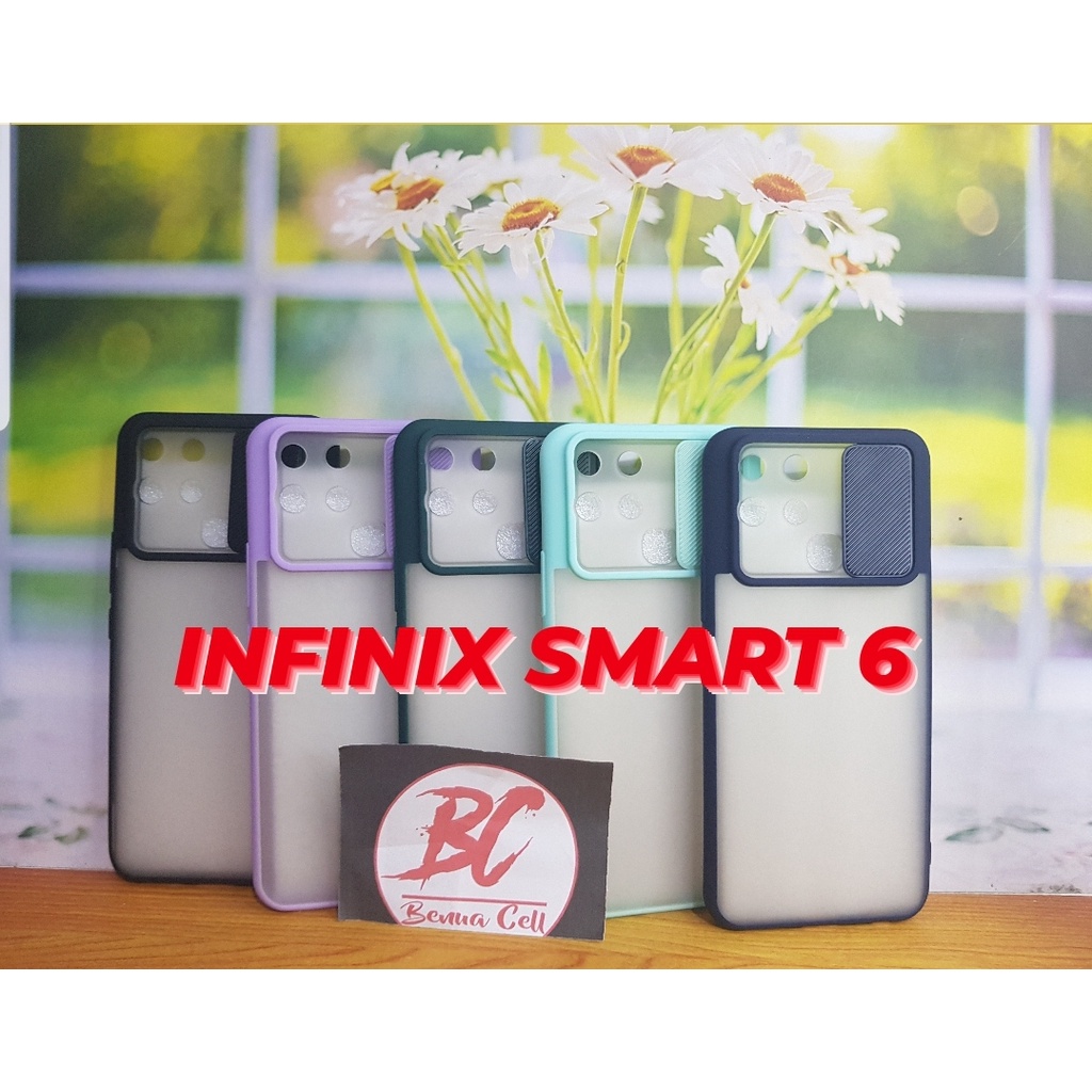 INFINIX SMART 6 - CASE SLIDE PROTECTION KAMERA CASE SLIDING KAMERA INFINIT SMART 6 - BC