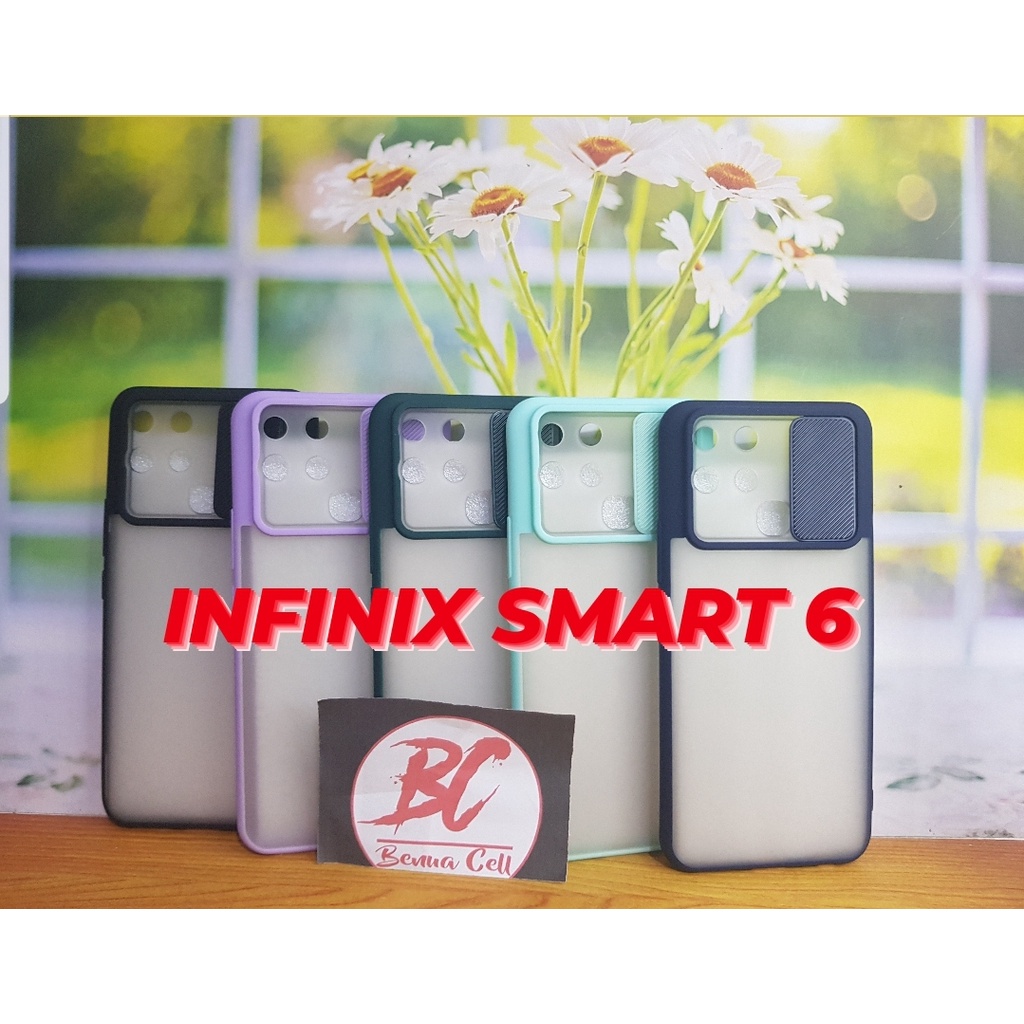 INFINIX SMART 6 - CASE SLIDE PROTECTION KAMERA CASE SLIDING KAMERA INFINIT SMART 6 - BC