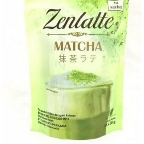 Zenlatte Milk Tea dan Macha