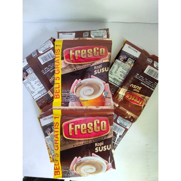 

Fresco kopi krim moka isi 10sachet gratis 2sachet