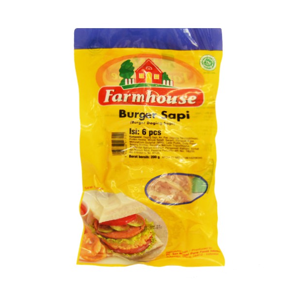 

Farmhouse Burger Beef 6 Pcs