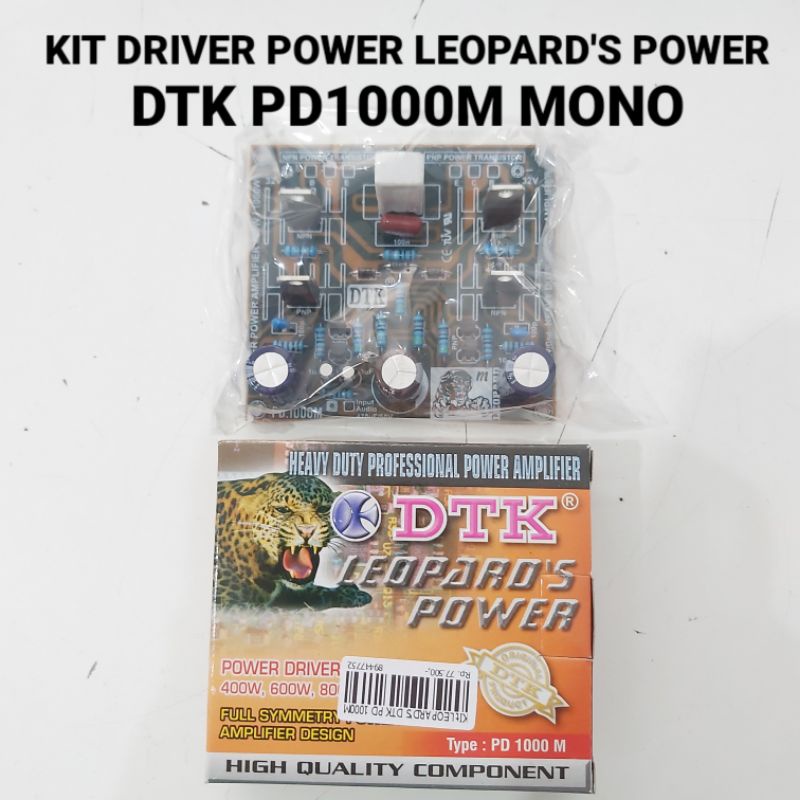 (BISA COD) Kit Driver Leopard's Power DTK PD1000M Mono