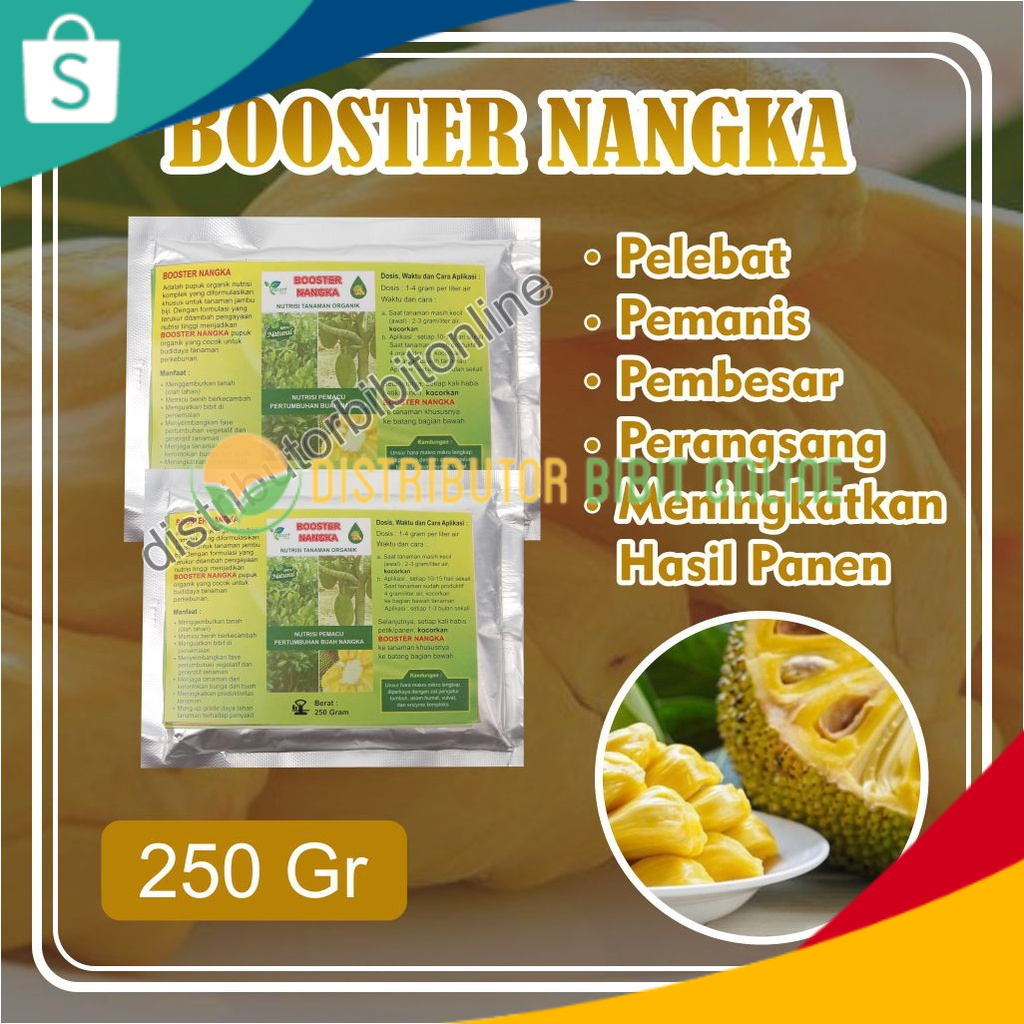Pupuk Booster Multiguna Buah Nangka, Booster Pembesar Buah Nangka, Pupuk Organik Tanaman 250 gram