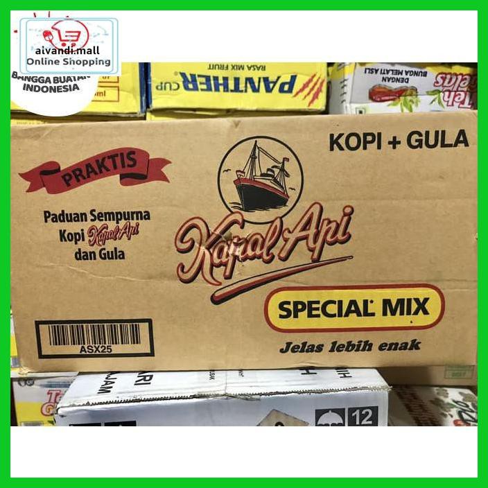 

57Ryr66- Kapal Api Spesial Mix 1 Dus / 12 Renceng / 120 Sachet / Grosir Kopi T7Tfhty-