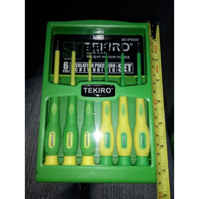 tekiro SD-IP0930 obeng listrik elektro 6 pcs electro 6pcs obeng jam