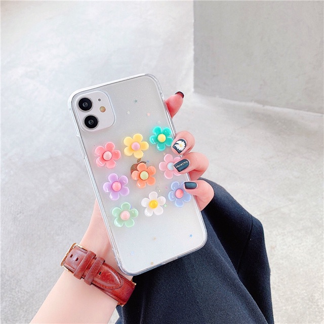 Flowery Case Samsung S22 S22plus S22 ultra S21 plus S20 S10 S9 S8 S7 S6 S5 edge M22 M33 A03 A03 Core