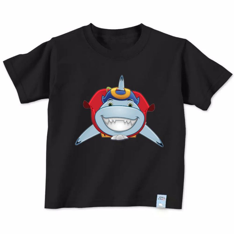 Kaos Oblong Anak Kaos Anak Baby Shark Gambar Ikan Hiu Baju Anak Kaos Distro Anak Baju Anak Ideal Untuk 2 Sampai 10Thn