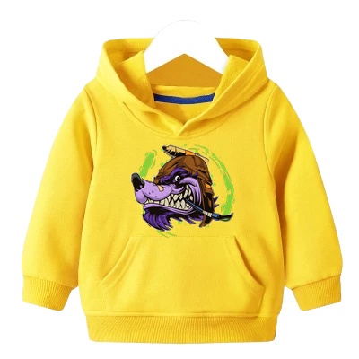 Sweater Anak Srigala Hoodie Anak Fleece Usia 2 - 6 tahun