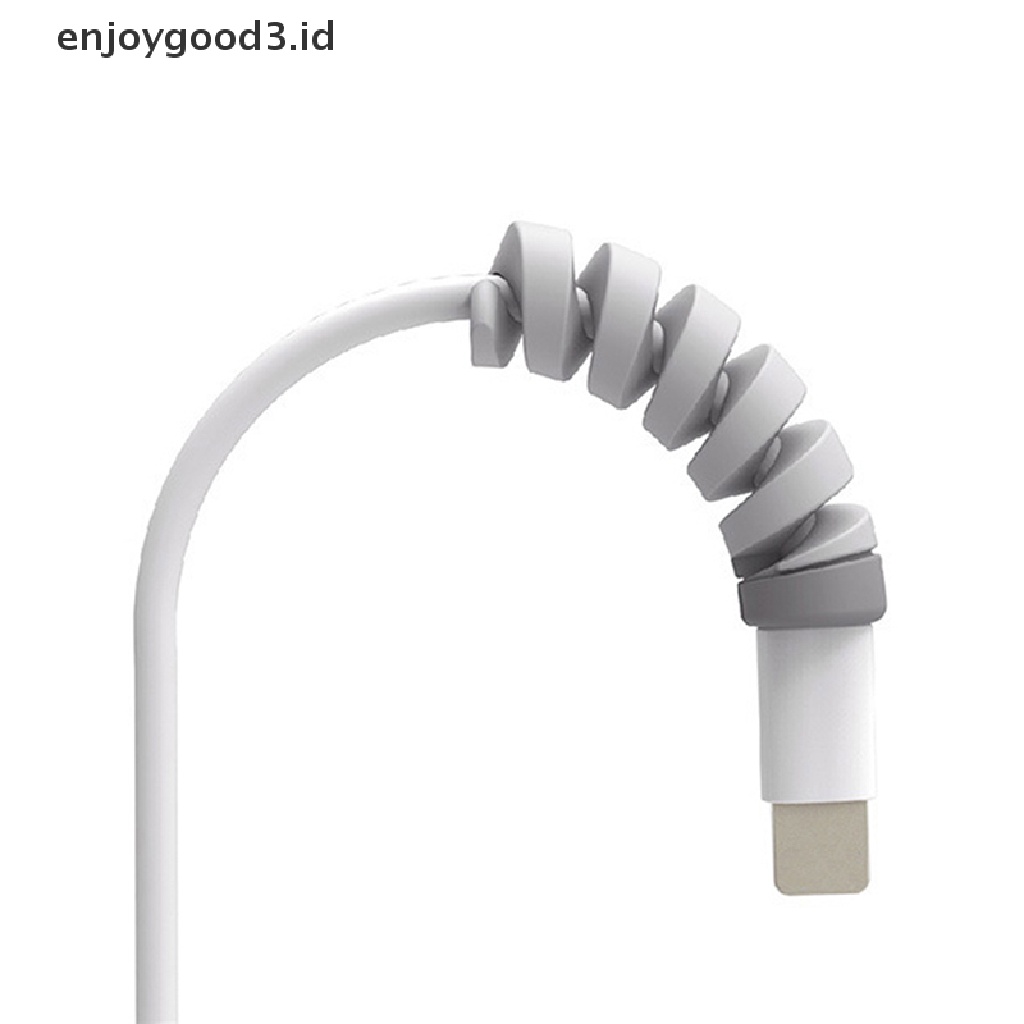 (Rready Stock) Pelindung Kabel Data / Charger Model Spiral (ID)