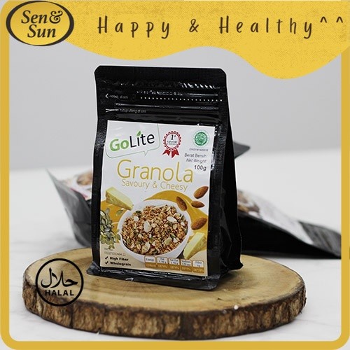 

Sen&Sun GoLite Granola Savoury and Cheesy 100 gr