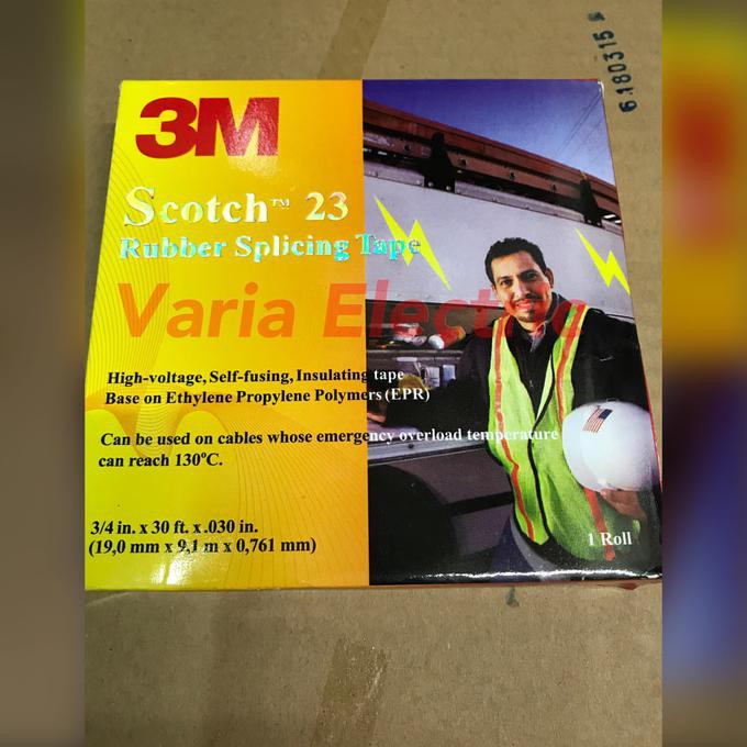 

[[BISA COD]] Rubber Tape / Scotch 23 (3M) GRATIS ONGKIR Kode 821