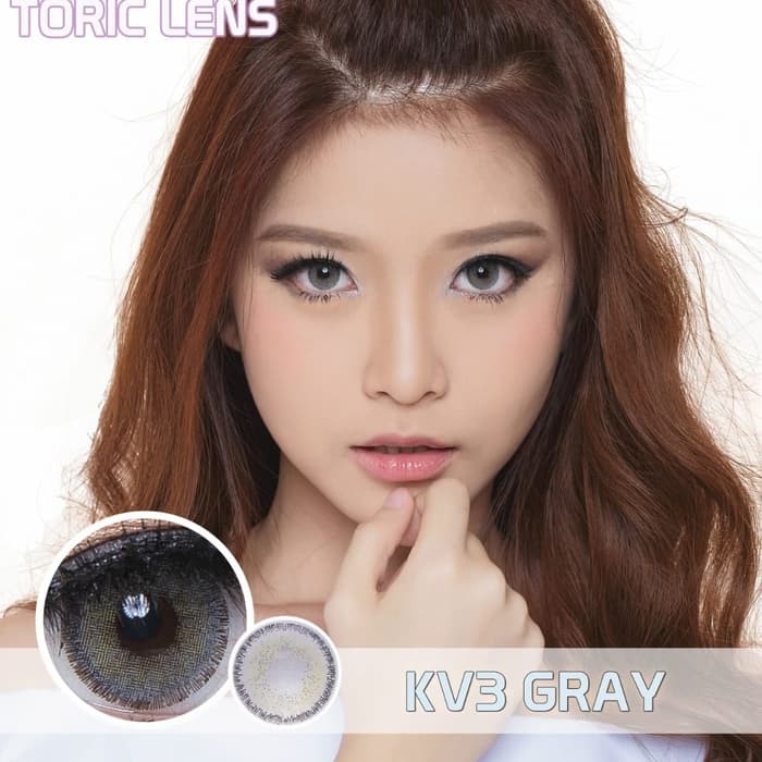 ORIGINAL Softlens Toric Silinder GREY GRAY KOREA soflens softlenses