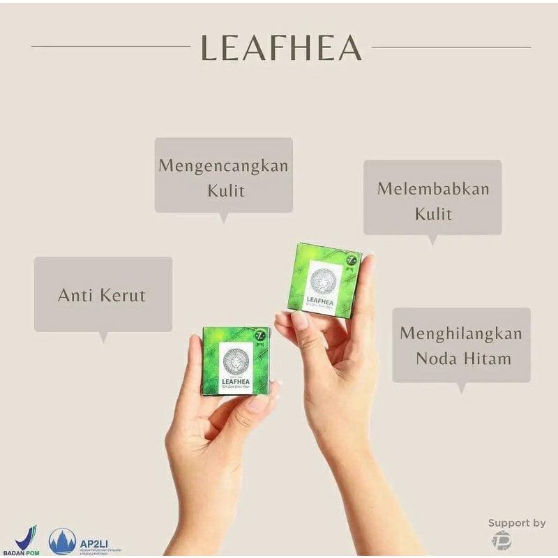 leafhea gluta soap...