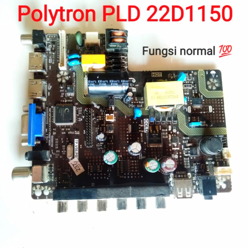 Mainboard TV Polytron Pld22D1150 - MB Polytron 22D1150 - modul tv Polytron 22D1150 - MB 22D1150