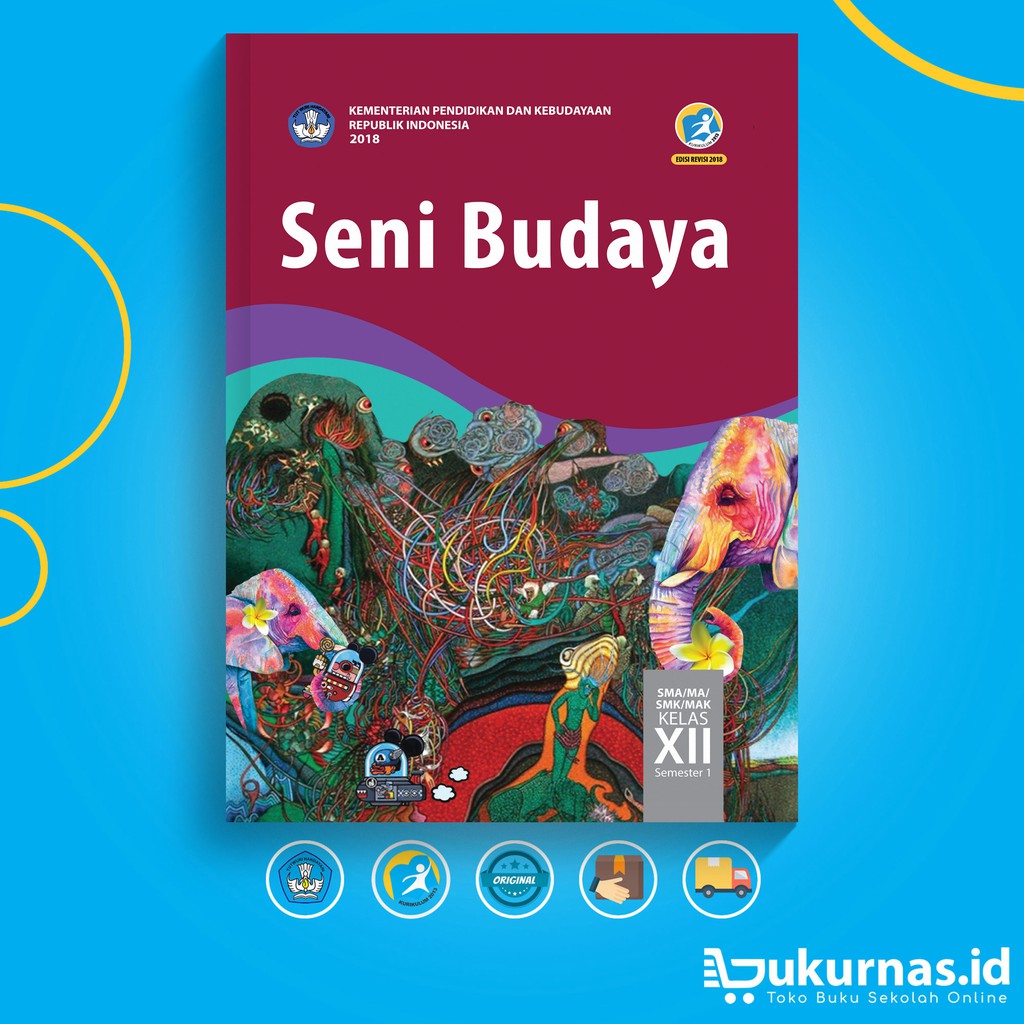 Download Buku Seni Budaya Kelas 12 K13 Revisi 2018 Terbaru