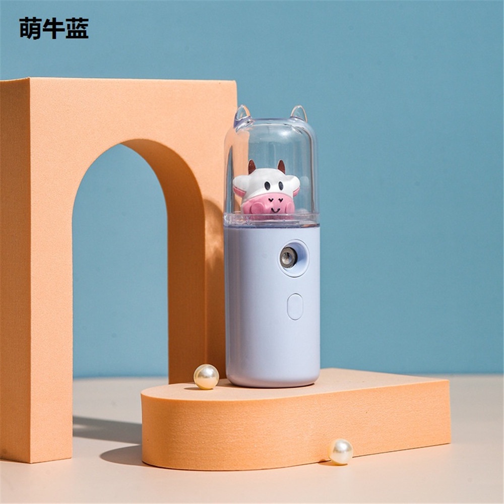 Nano Spray Portable ,Mini Facial Humidifier Nano,Bisa Untuk DISINFEKTAN AROMA TERAPI mini nano nano spray wajah Face Mist Sprayer Pelembab USB Humidifier Mini Portable-2