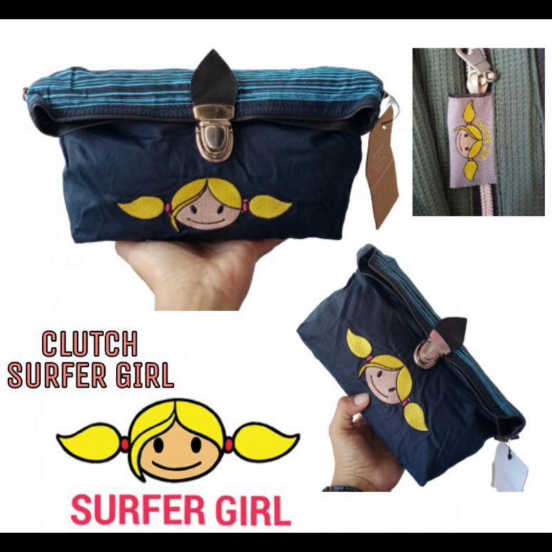 Clutch bag Surfer Girl / Tas Tangan wanita