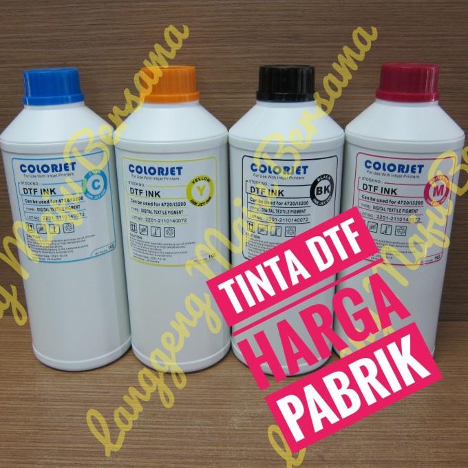

Tinta DTF Colorjet Premium Quality Digital Textile Pigment 1kg