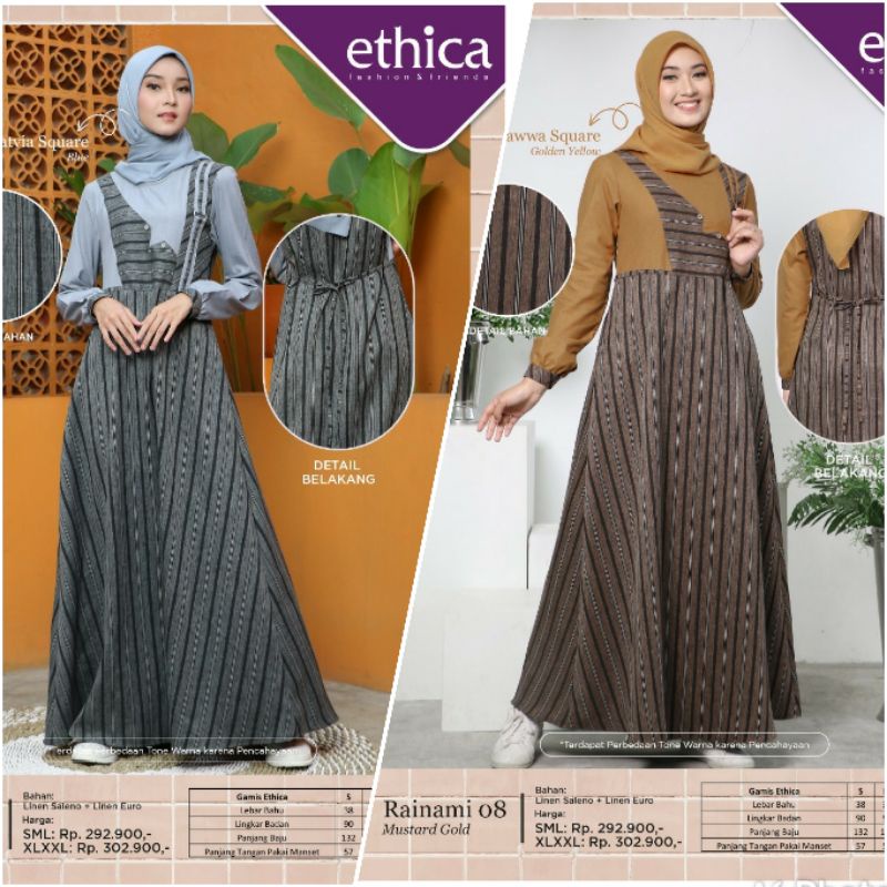 Rainami 08 Ethica Gamis Ethica Terbaru 2022 Gamis Ethica Original Rainami 08 Ethica Gamis Terbaru 2022 Shopee Indonesia