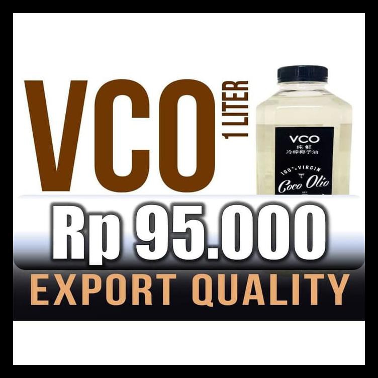 

Promo Tulus Coco, 100 % Vco Virgin Coconut Oil Coco Olio 1000 Ml, Iso 22000