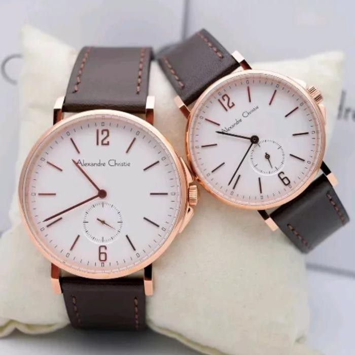 Terlaris Jam Tangan Alexandre Christie Ac8458 Couple