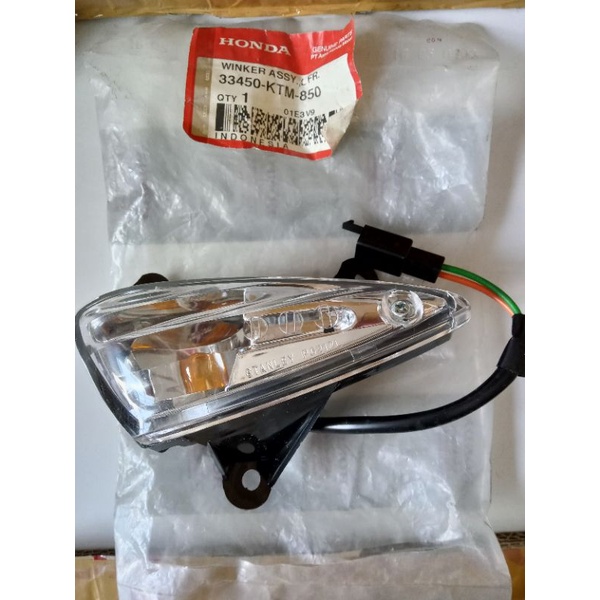 LAMPU SEIN DEPAN KIRI SUPRA X 125 OLD 33450-KTM-850