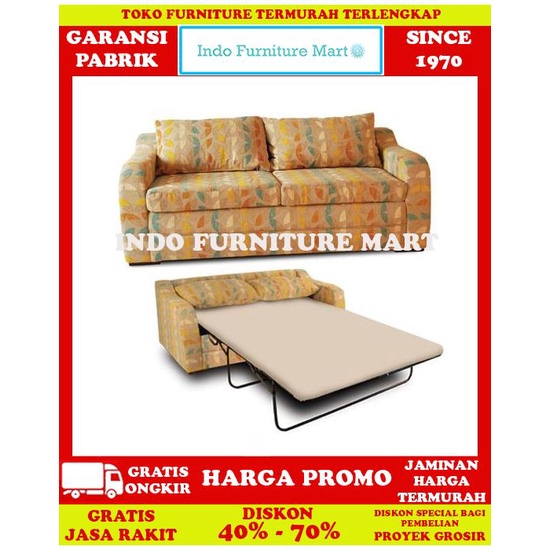 Sofa Bed Sofabed Modern Kursi Ruang Tamu Superland Type Kangaroo