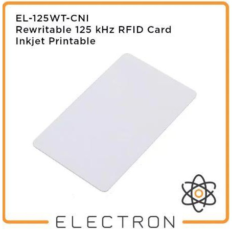 EL-125WT-CNI RFID T5577 Card Tag Inkjet Printable Rewritable Clone