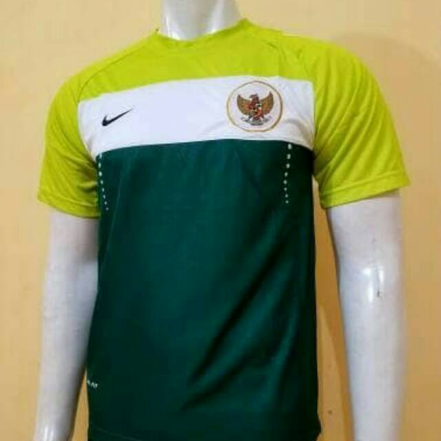JERSEY TIMNAS INDONESIA TRAINING HIJAU GRADE ORI (FNS)