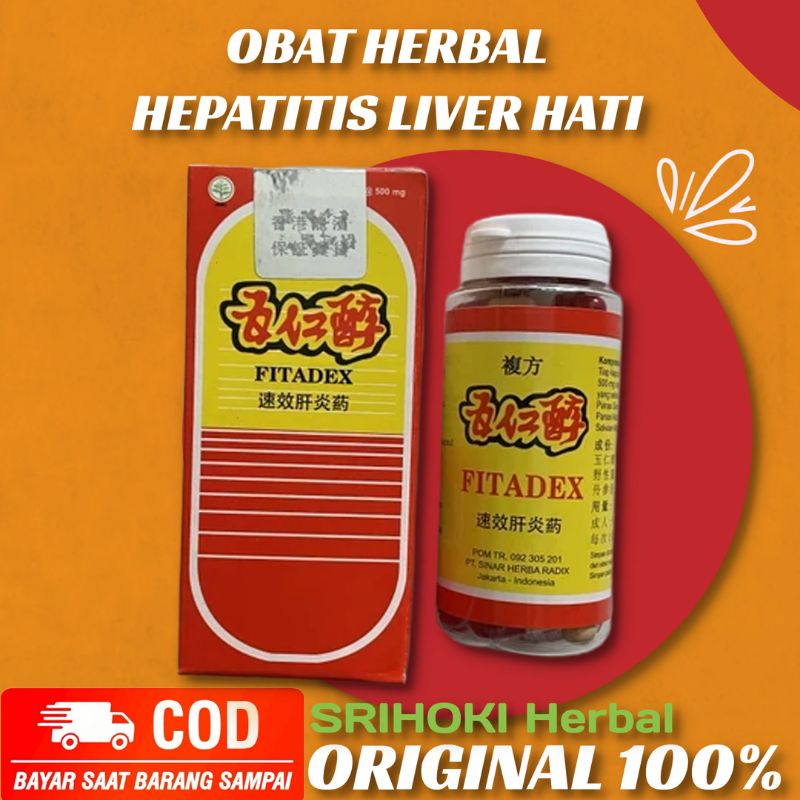 Obat Herbal Cina Hati Hepatitis Liver Fitadex Wu Ren Chun /Wurenchun Original