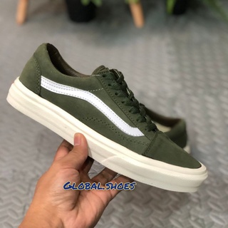 khaki suede vans