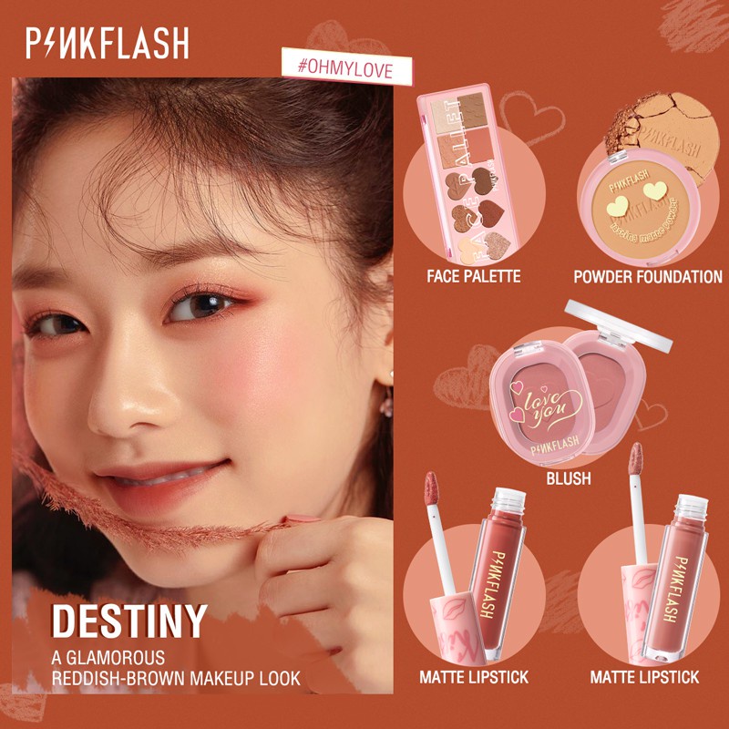 PINKFLASH OhMyLove Makeup Set True Love Special Edition Makeup Beauty Set Makeup sets 3 Colors