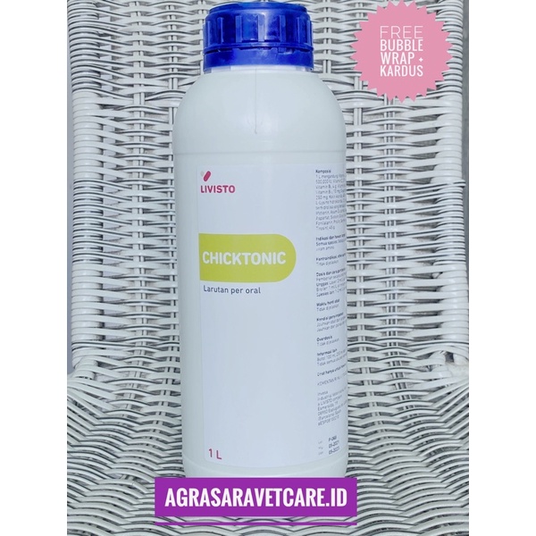 Multivitamin Asam Amino Ayam Bebek Burung Chicktonic 1 Liter