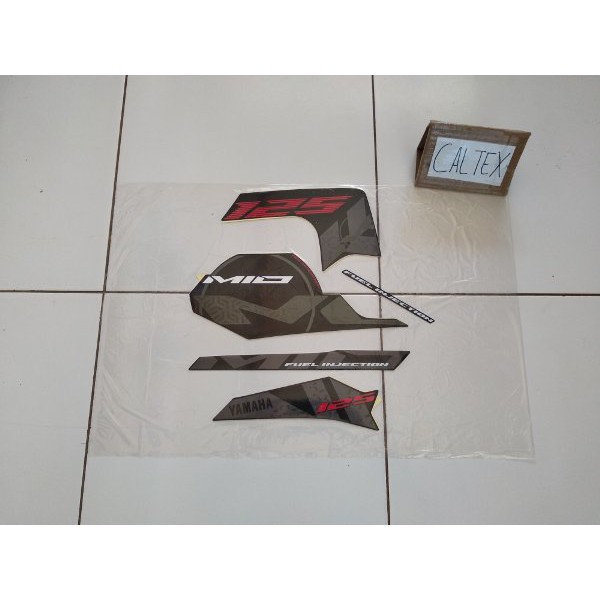 Striping Yamaha Mio m3 2014 2015 2016 Hitam Original