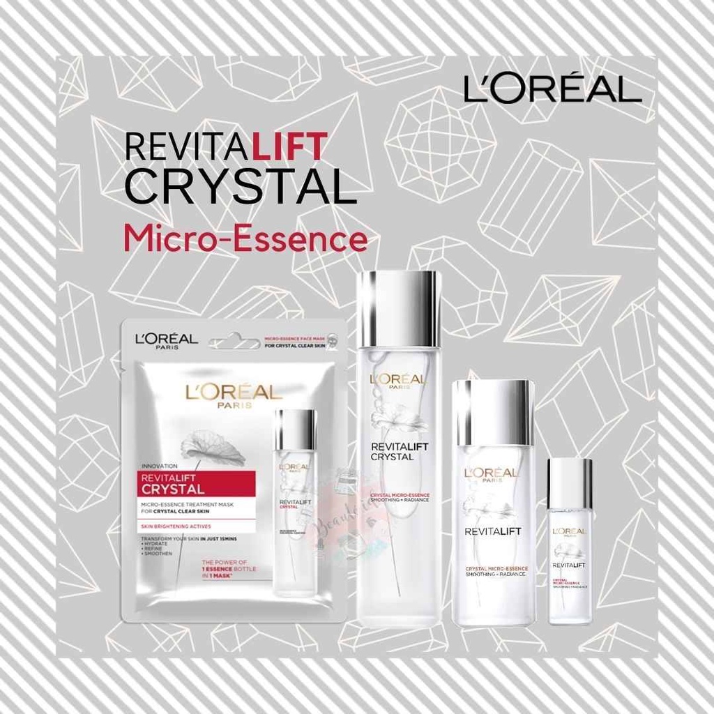 Loreal Revitalift Crystal Micro Essence 2ml / Micro Essence Serum Mask