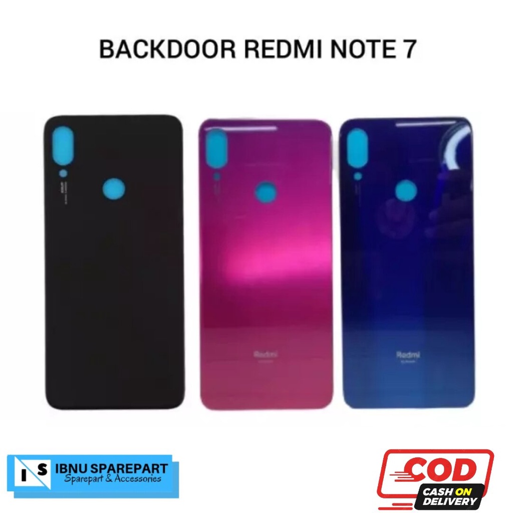 BACKDOOR BACKCOVER TUTUP BELAKANG XIAOMI XIOMI REDMI NOTE 7 - CASING KESING