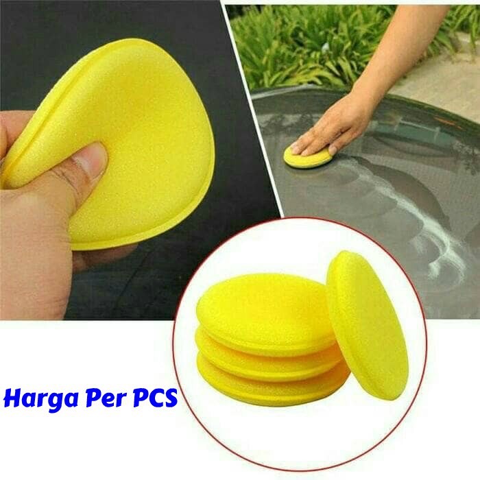 Busa Poles Busa Waxing Applicator Pad Busa Aplikator Busa Wax Polish Compound 10 cm Halus Tebal