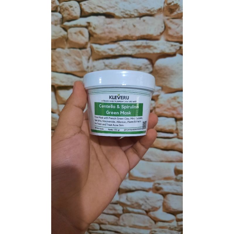 Kleveru Centella and Spirulina Green Mask