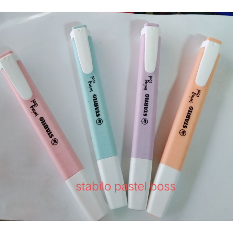 

stabilo boss pastel
