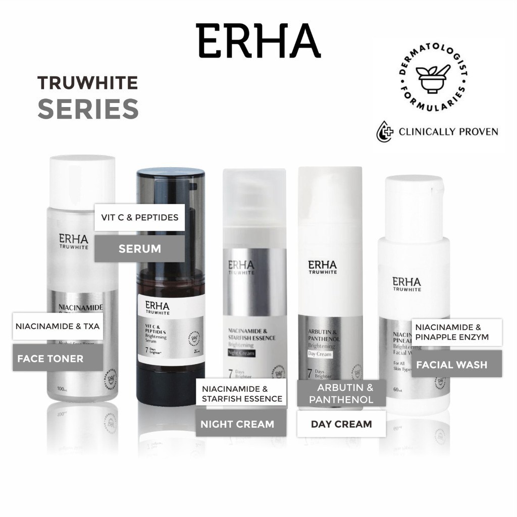 ERHA TRUEWHITE SERIES / ERHA SKINCARE / ERHA CREAM