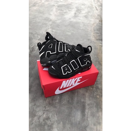 Nike Air More Uptempo Holiday Pack Season 2020 OG Black White Original