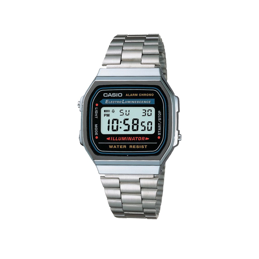 

Casio A168WA-1W Unisex