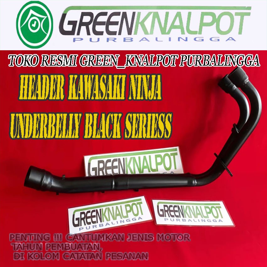 Leher Header Ninja 250 Fi Karbu Abs 2018 Z250 R25 Mt25 Cbr250rr Kolong Underbelly Black Seriess