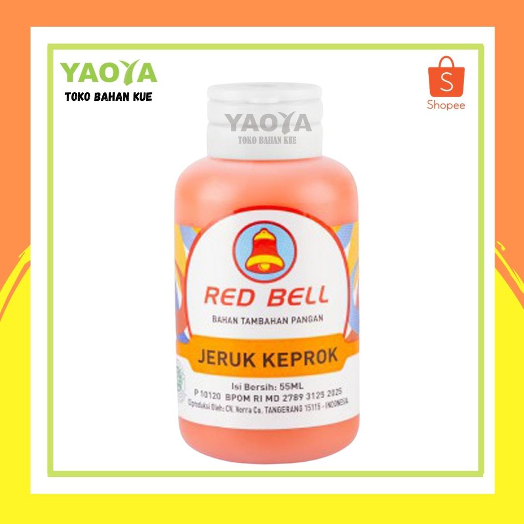 

RED BELL PERISA 55ml JERUK KEPROK