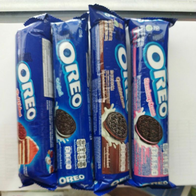 

OREO PANJANG 133 GRAM REDVELVET ORIGINAL CHOCOLATE STROBERRY