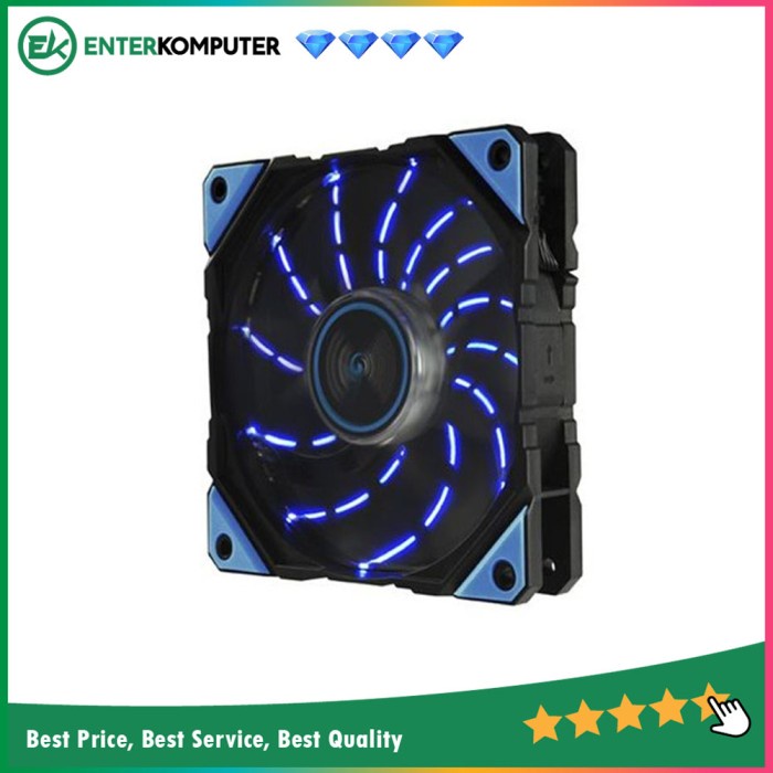 Coolerfan Enermax D.F Vegas 12CM Blue LED - UCDFV12P-BL