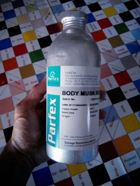 Bibit Parfum Parfex Body Musk R01293( Kasturi Putih ) 500ml SEGEL