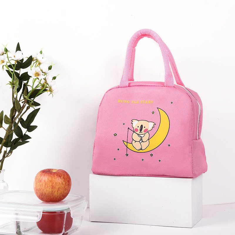 Tas Bekal Karakter/Iconic Insulated Lunch Bag Cooler WAJAH KARTUN -Tas Bekal Makan -KT03