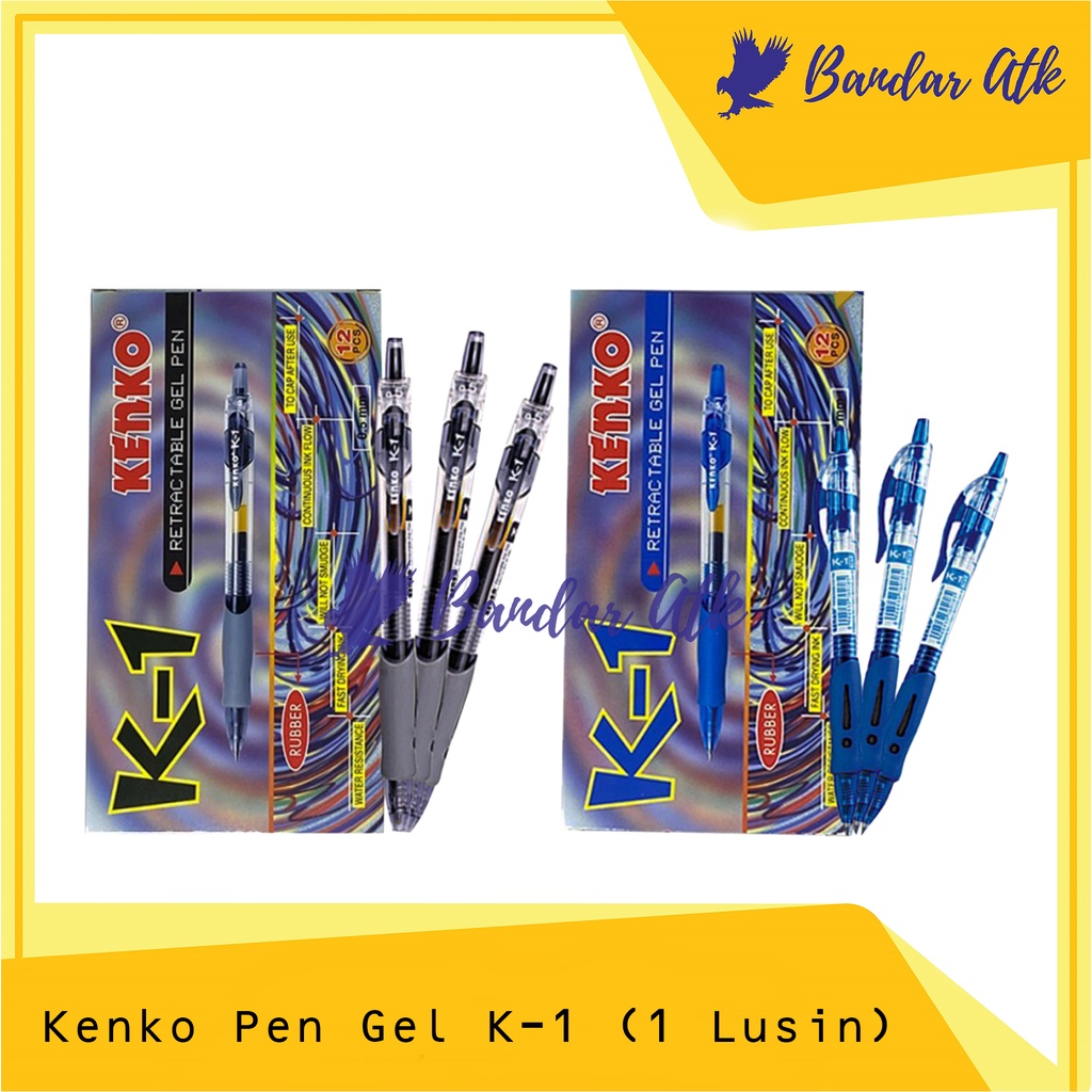 

Kenko K 1 0.5 mm Pen Pulpen Balpoint [1 LUSIN]